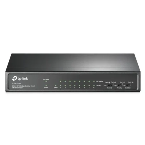 Switch TP-Link TL-SF1009P – 9 Puertos Fast Ethernet PoE