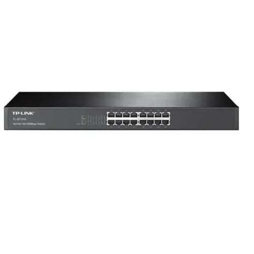 Switch TP-Link TL-SF1016 – 16 Puertos Fast Ethernet Rackmount