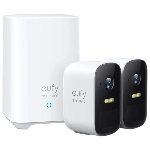 Kit Eufy HomeBase 2 + 2 Cámaras de Seguridad