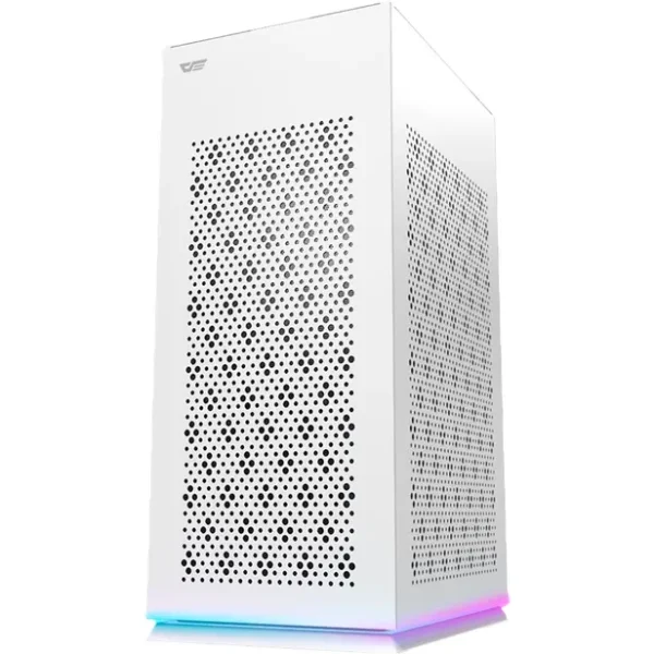 Gabinete Gaming DarkFlash DLH 21 (Sin Fuente) – Blanco