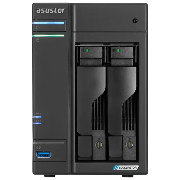 Servidor NAS Asustor AS6702T Lockerstor 2 – 2 Bahías