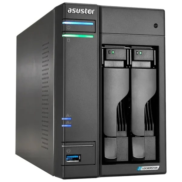 Servidor NAS Asustor AS6702T Lockerstor 2 – 2 Bahías