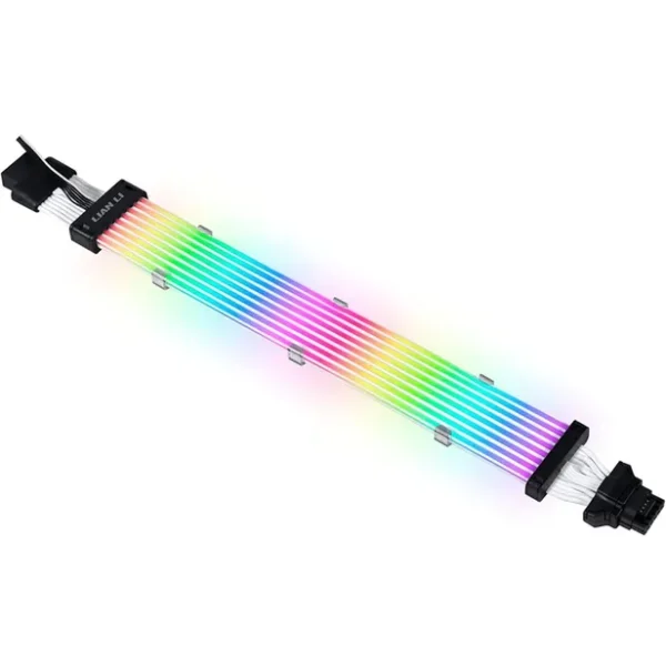 Cable de Extensión RGB Lian Li Strimer Plus V2 12VHPWR 12+4 pines