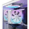 Cooler para CPU NZXT T120 RGB – RC-TR120-W1