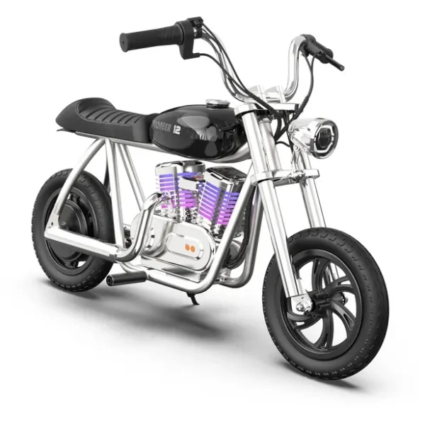 Moto Eléctrica Hyper Gogo Kids Pioneer 12 Plus EL-MB05C Negro