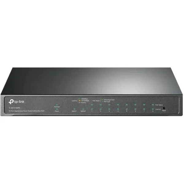 Switch TP-Link TL-SG1210MPE – 10 Puertos Gigabit con PoE+