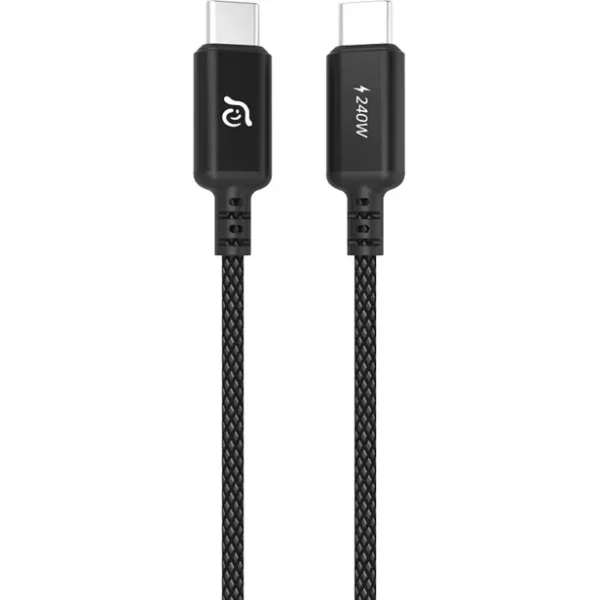 Cable Adam Elements CASA P120 USB-C a USB-C – 240W 1.2m Negro