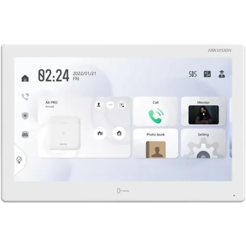 Monitor Videoportero Hikvision DS-KH9510-WTE1(B) – Pantalla 10.1