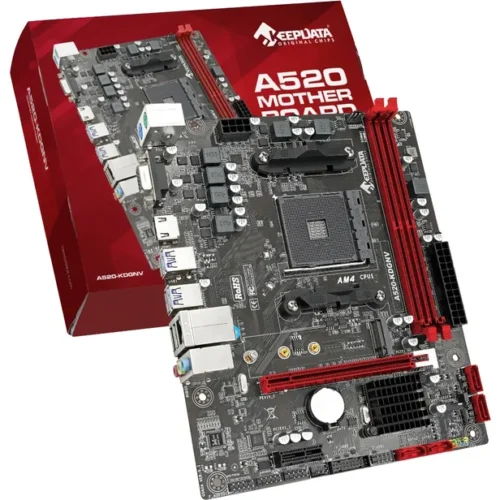Placa Madre KeepData A520-KDGNV (AM4) Micro-ATX DDR4 – HDMI/VGA/USB/SATA