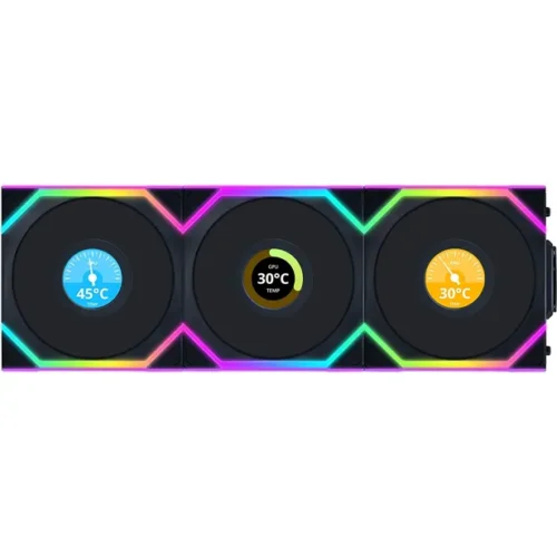 Cooler para Gabinete Lian Li Uni Fan SL-Infinity 120 3 Pack – Blanco