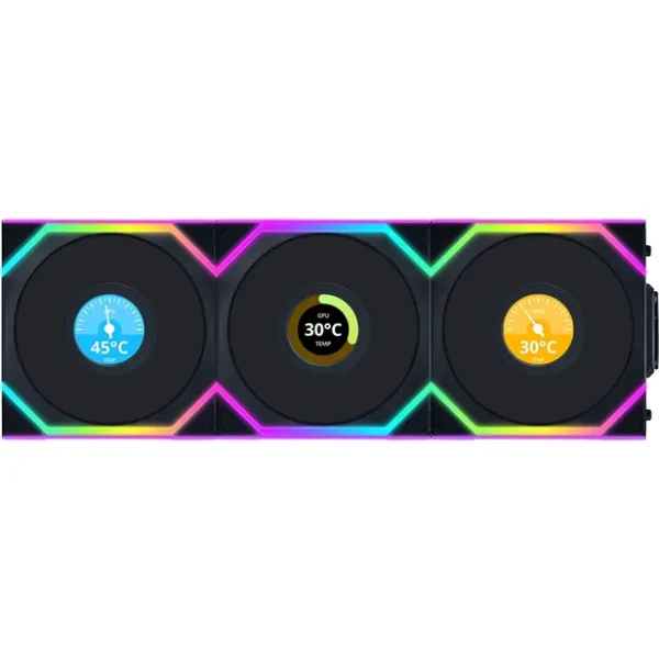 Cooler para Gabinete Lian Li Uni Fan SL-Infinity 120 3 Pack – Blanco