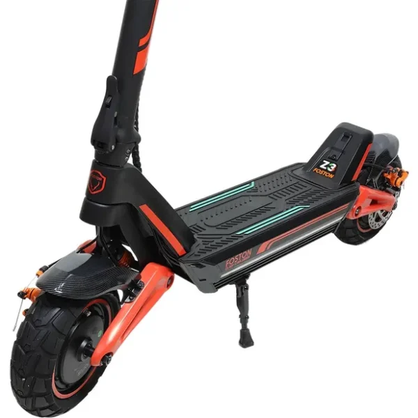 Monopatín Eléctrico Foston Z3 con Ruedas de 10″ – Rojo