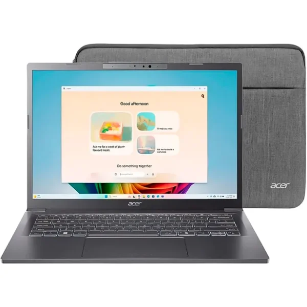 Notebook Acer Aspire A14-52MT-59DP – Intel Core Ultra 5 226V / 16GB RAM / 1TB SSD / 14″ Touch WUXGA / Windows 11