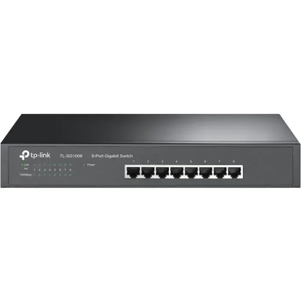 Switch TP-Link TL-SG1008 – 8 Puertos Gigabit Desktop