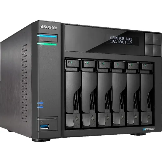 Servidor NAS Asustor AS6706T Lockerstor 6-Bay