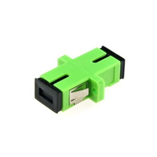 Adaptador SC-APC Interno Verde para Fibra Óptica